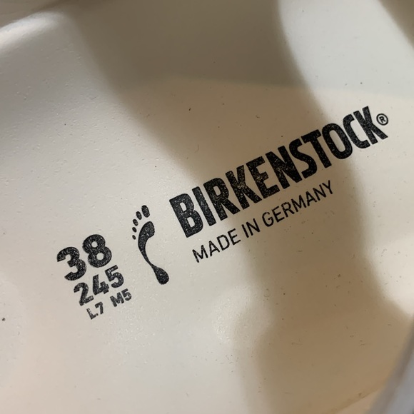 Anthropologie Women’s Birkenstock Arizona EVA Sandals White Size 38 - Picture 7 of 13